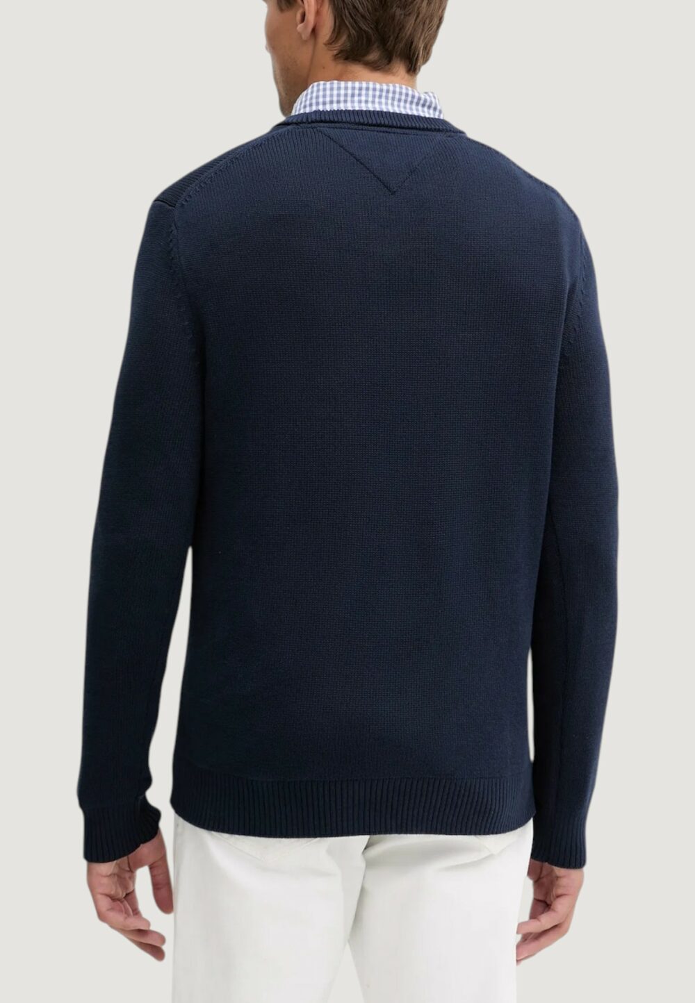 Maglione Tommy Hilfiger Jeans TJM SLIM ESS SWEATER Blue scuro - Foto 3