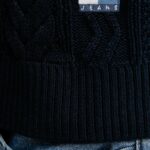Maglione Tommy Hilfiger Jeans TJM SLM BADGE CABLE Blue scuro - Foto 4