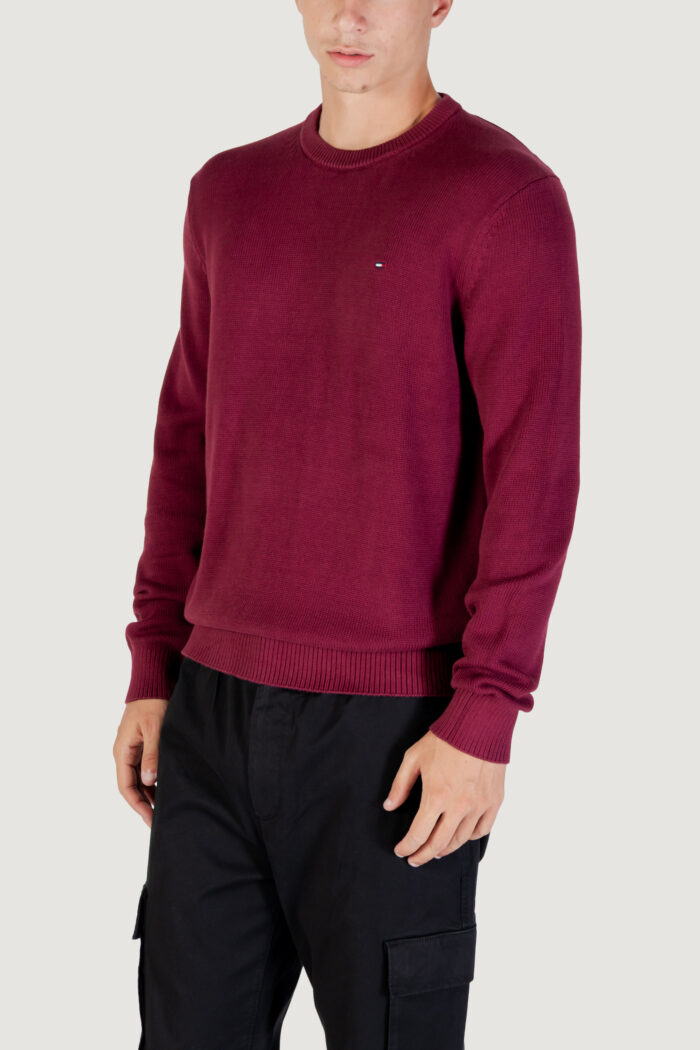 Maglione Tommy Hilfiger TJM SLIM ESS SWEATER Bordeaux – DM0DM21787