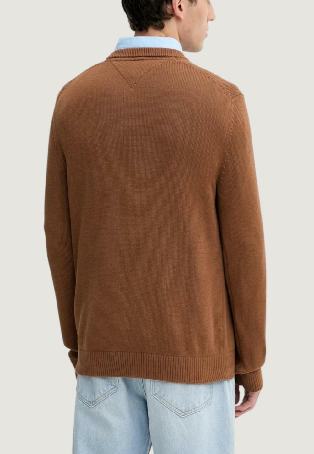 Maglione Tommy Hilfiger Jeans TJM SLIM ESS SWEATER Marrone - Foto 2