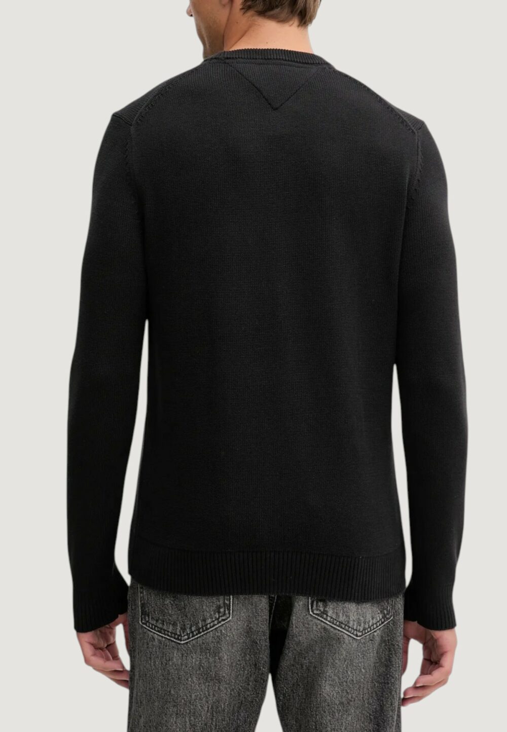 Maglione Tommy Hilfiger Jeans TJM SLIM ESS SWEATER Nero - Foto 3