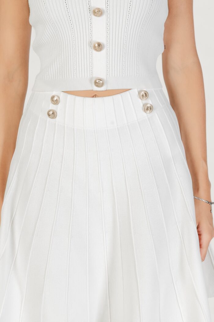 Minigonna Guess EMMIE SWTR SKIRT Panna – W5YD65 Z0130