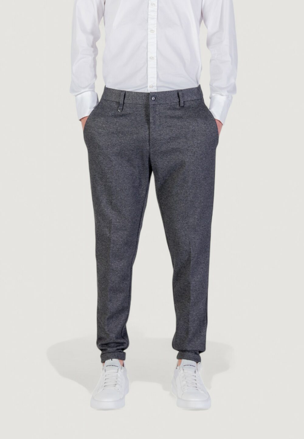 Pantaloni da completo Antony Morato ASHE SUPER SKINNY FIT Grigio Scuro - Foto 2