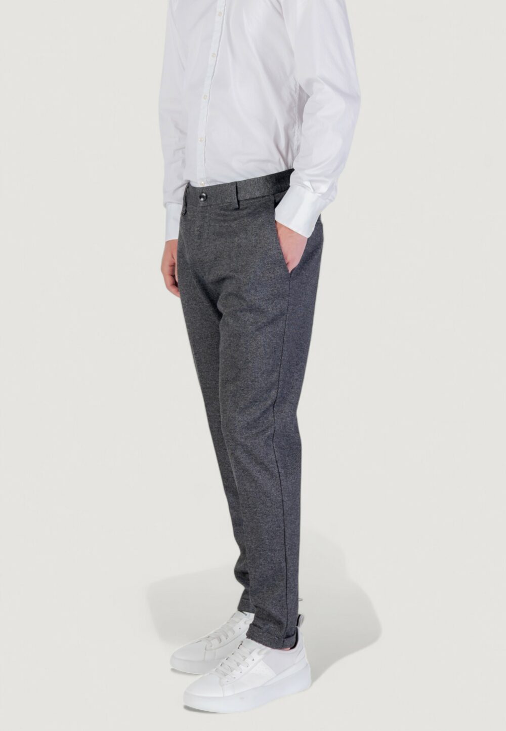 Pantaloni da completo Antony Morato ASHE SUPER SKINNY FIT Grigio Scuro - Foto 4