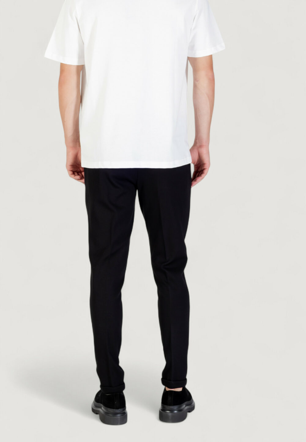 Pantaloni da completo Antony Morato ASHE SUPER SKINNY FIT IN TWILL Nero - Foto 4