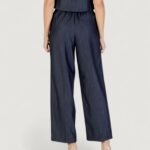Pantaloni a palazzo ICHI IHJUMI PA Blue scuro - Foto 4
