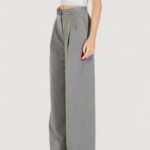 Pantaloni a palazzo Liu-Jo ECS PANT.PIEGHE Grigio - Foto 2
