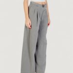 Pantaloni a palazzo Liu-Jo ECS PANT.PIEGHE Grigio - Foto 4
