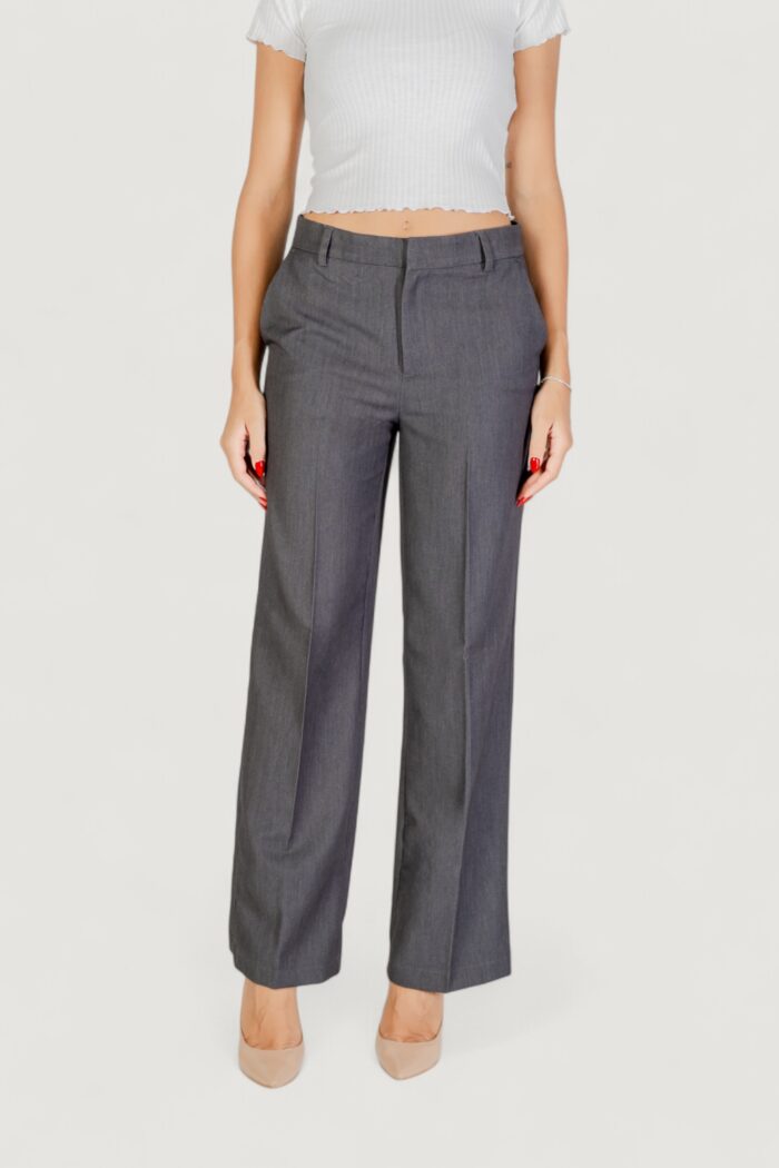 Pantaloni a palazzo Only ONLHATTIE-LANA HW W MEL PANT TLR Grigio Scuro