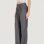 Pantaloni a palazzo Only ONLHATTIE-LANA HW W MEL PANT TLR Grigio Scuro - Foto 2