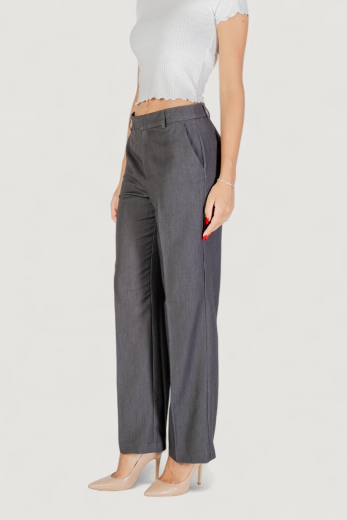 Pantaloni a palazzo Only ONLHATTIE-LANA HW W MEL PANT TLR Grigio Scuro