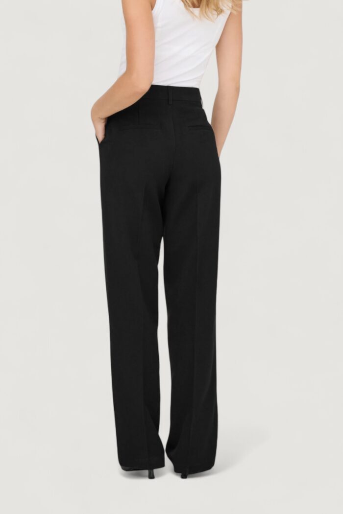 Pantaloni a palazzo Only ONLHATTIE-LANA HW W MEL PANT TLR Nero – 15318089