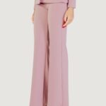 Pantaloni a palazzo Rinascimento  Rosa - Foto 4