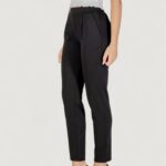 Pantaloni a sigaretta ICHI IHKATE STRAIGHT PA Nero - Foto 2