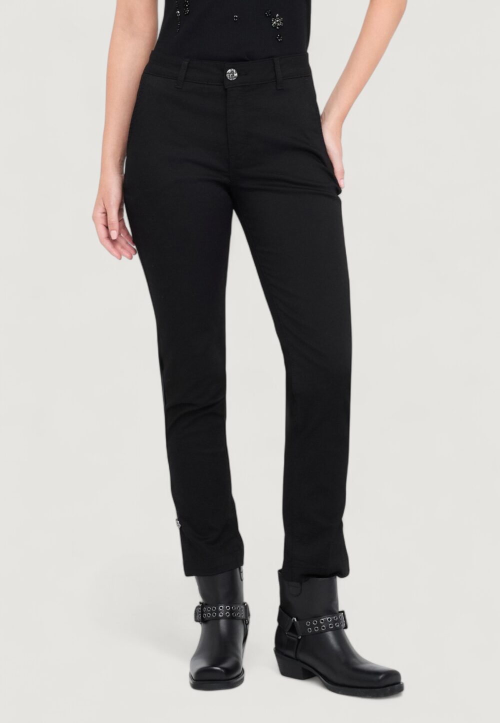 Pantaloni a sigaretta Liu-Jo  Nero - Foto 1