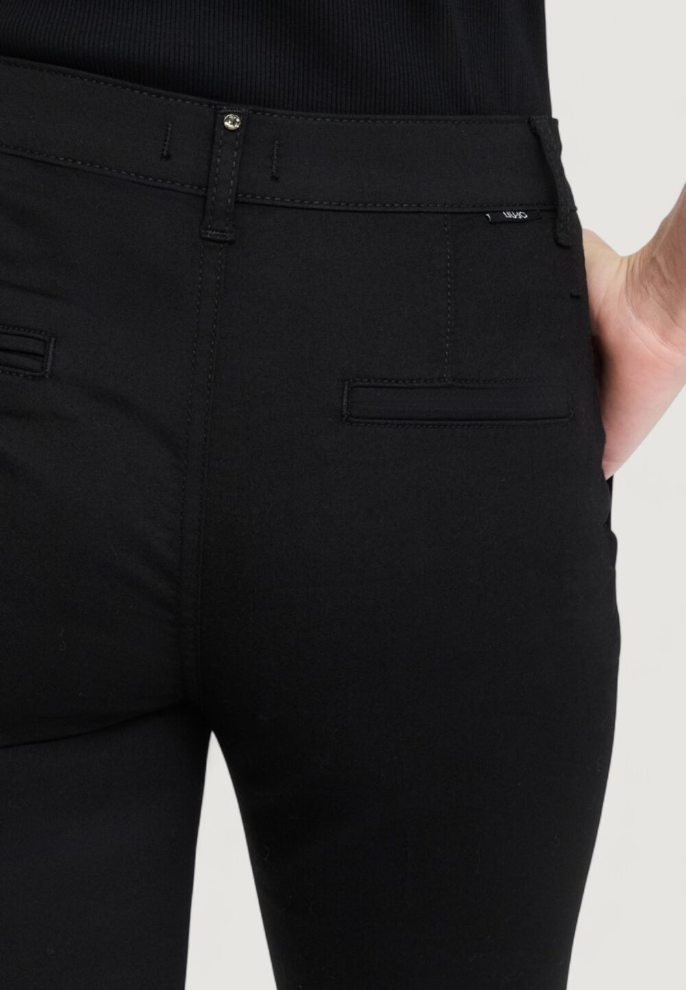 Pantaloni a sigaretta Liu-Jo  Nero - Foto 5