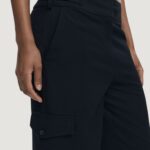Pantaloni regular Desigual PANT_SAGUN Nero - Foto 3