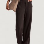 Pantaloni regular Street One Front pocket Straight leg HW Punto di Roma Cioccolato - Foto 1