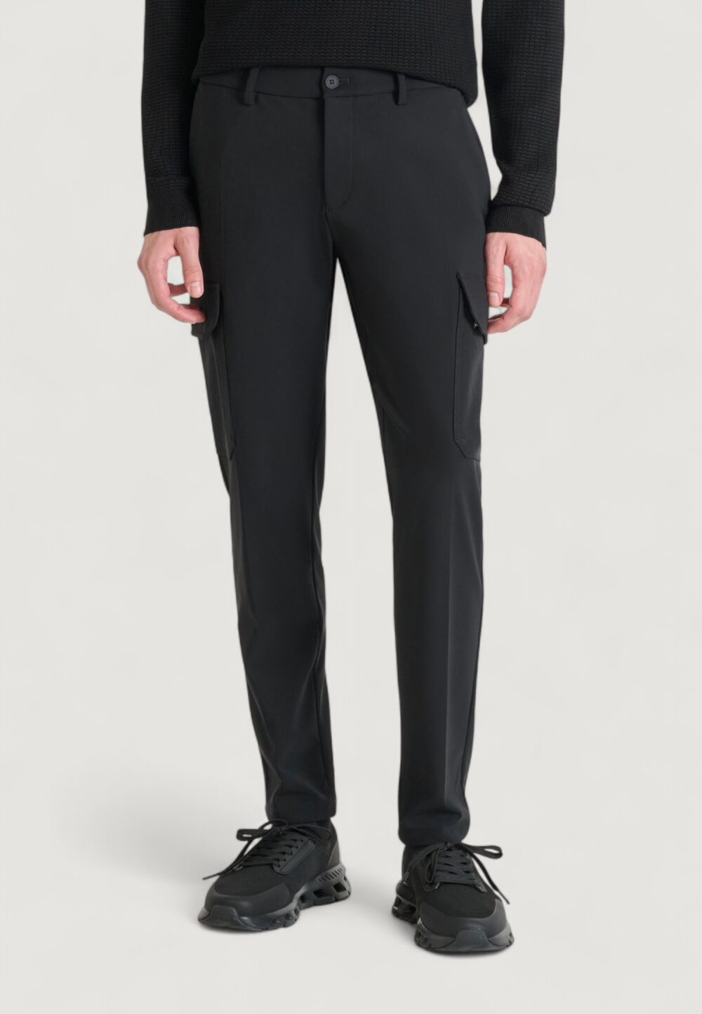 Pantaloni skinny Antony Morato BJORN SKINNY FIT WITH METAL BADGE Nero - Foto 1