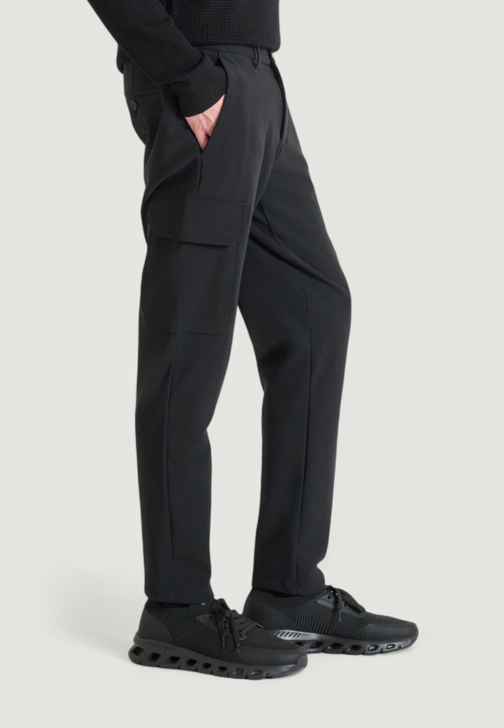 Pantaloni skinny Antony Morato BJORN SKINNY FIT WITH METAL BADGE Nero - Foto 2