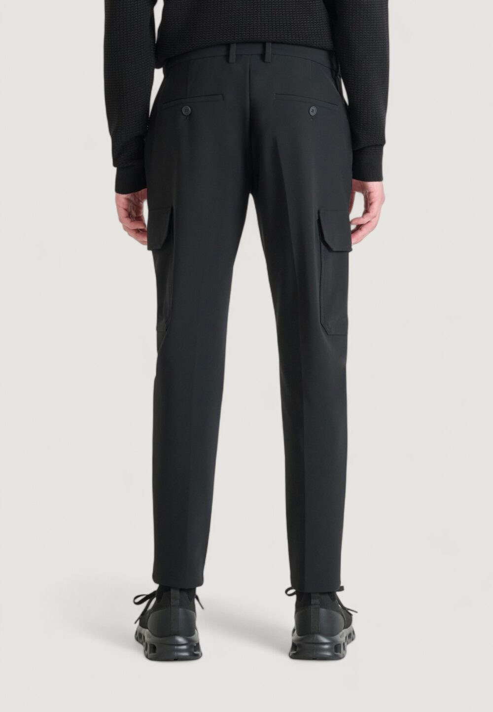 Pantaloni skinny Antony Morato BJORN SKINNY FIT WITH METAL BADGE Nero - Foto 3