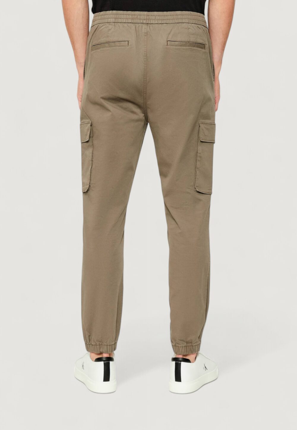 Pantaloni skinny Calvin Klein Jeans SKINNY ELASTIC TWILL Taupe - Foto 2