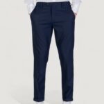 Pantaloni slim Antony Morato RAD SLIM ANKLE LENGHT FIT TWILL Blu marine - Foto 5