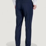 Pantaloni slim Antony Morato RAD SLIM ANKLE LENGHT FIT TWILL Blu marine - Foto 4
