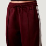 Pantaloni sportivi Calvin Klein Jeans HGH SHN FRNCH TRRY T Bordeaux - Foto 2