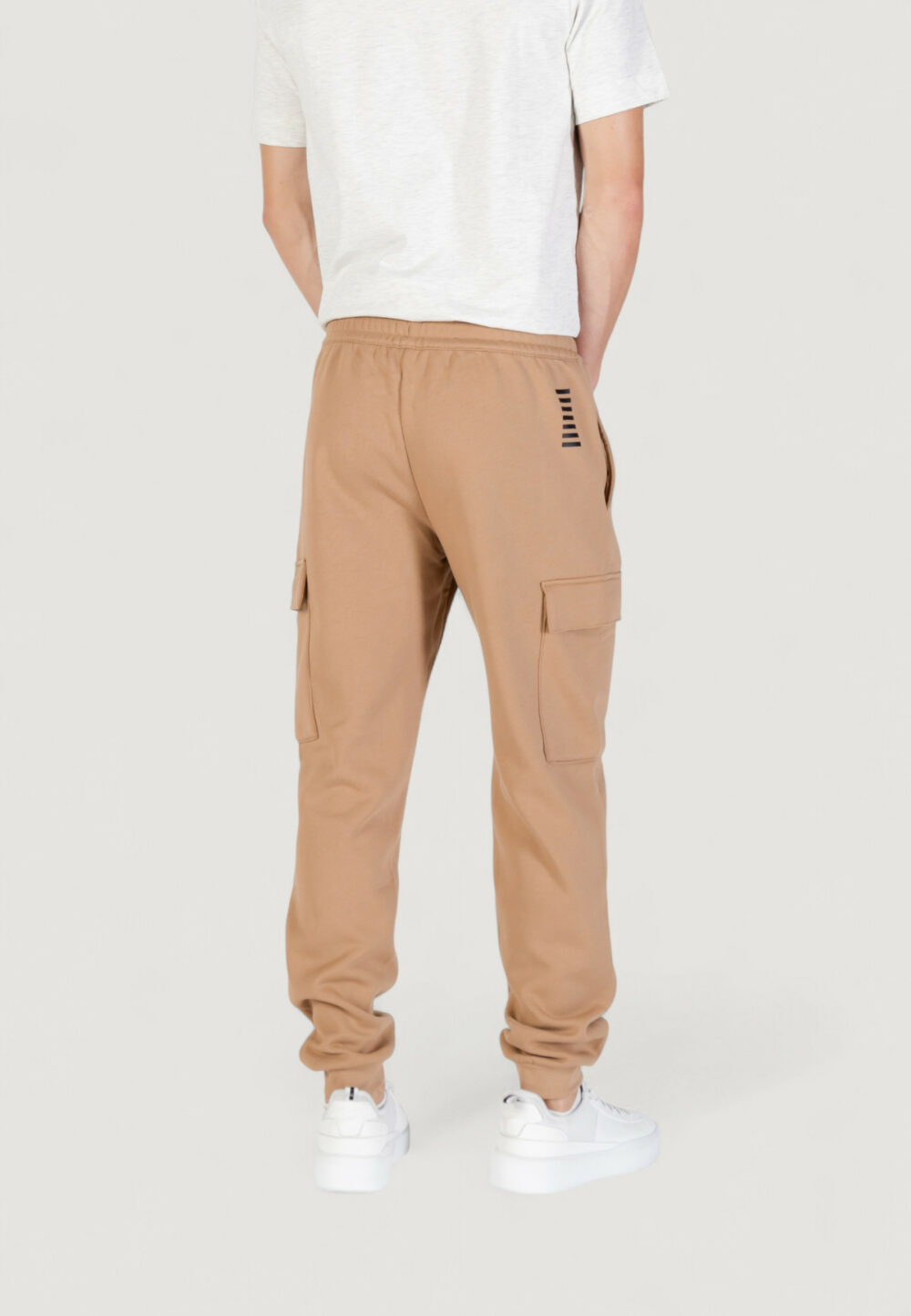 Pantaloni sportivi EA7  Beige - Foto 5