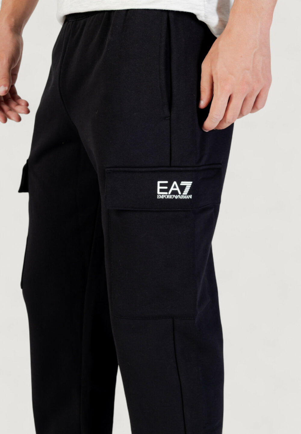 Pantaloni sportivi EA7  Nero - Foto 2