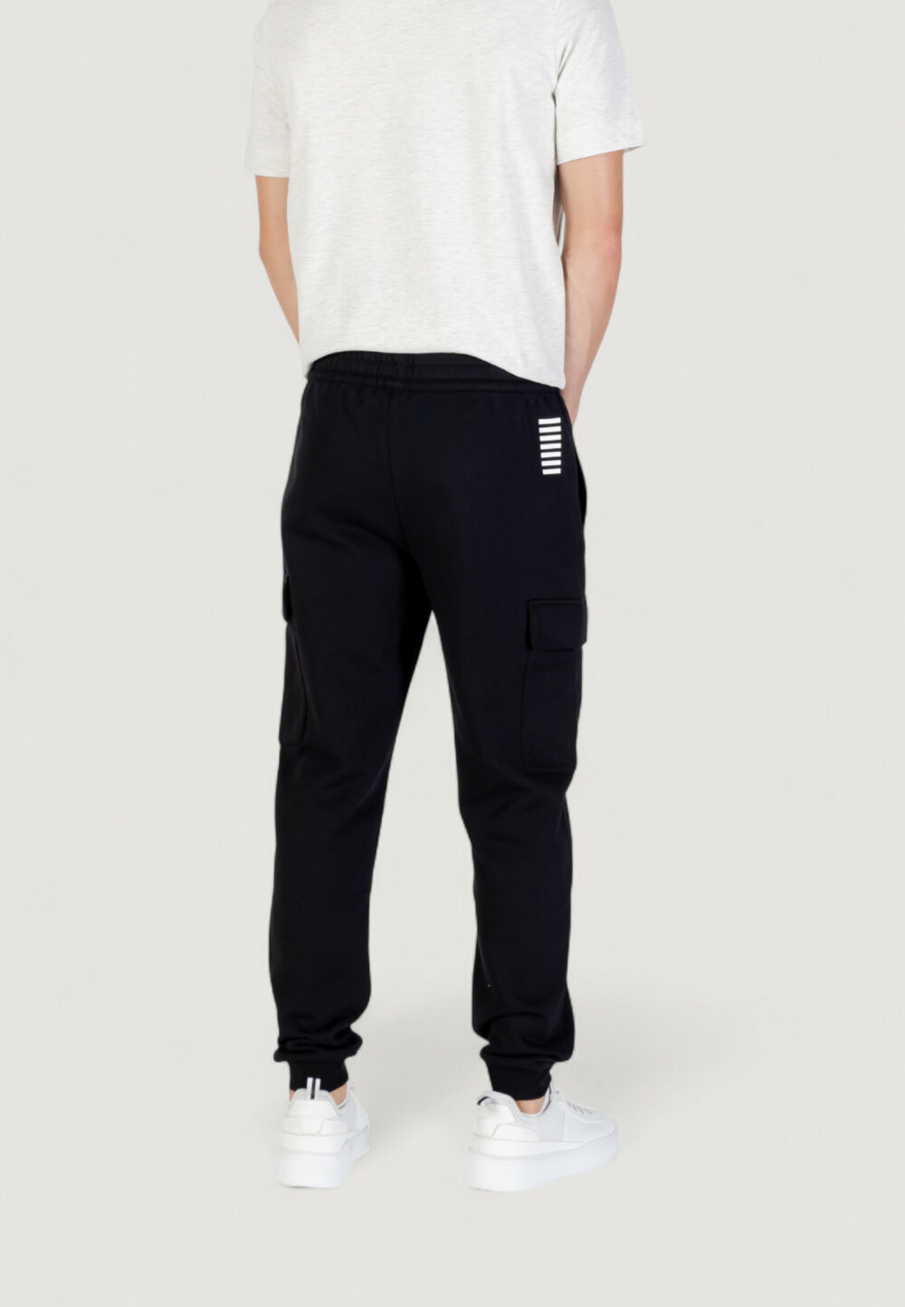 Pantaloni sportivi EA7  Nero - Foto 5