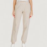 Pantaloni sportivi Guess PRIMULA RHINESTONES JOGGER Beige chiaro - Foto 1