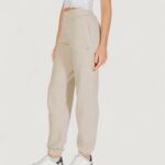 Pantaloni sportivi Guess PRIMULA RHINESTONES JOGGER Beige chiaro - Foto 3