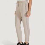 Pantaloni sportivi Liu-Jo PANT.JERSEY LUNGO Beige chiaro - Foto 2