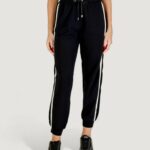 Pantaloni sportivi Liu-Jo PANT.JERSEY LUNGO Nero - Bianco - Foto 1