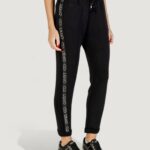 Pantaloni sportivi Liu-Jo PANT.JERSEY LUNGO Nero - Foto 3