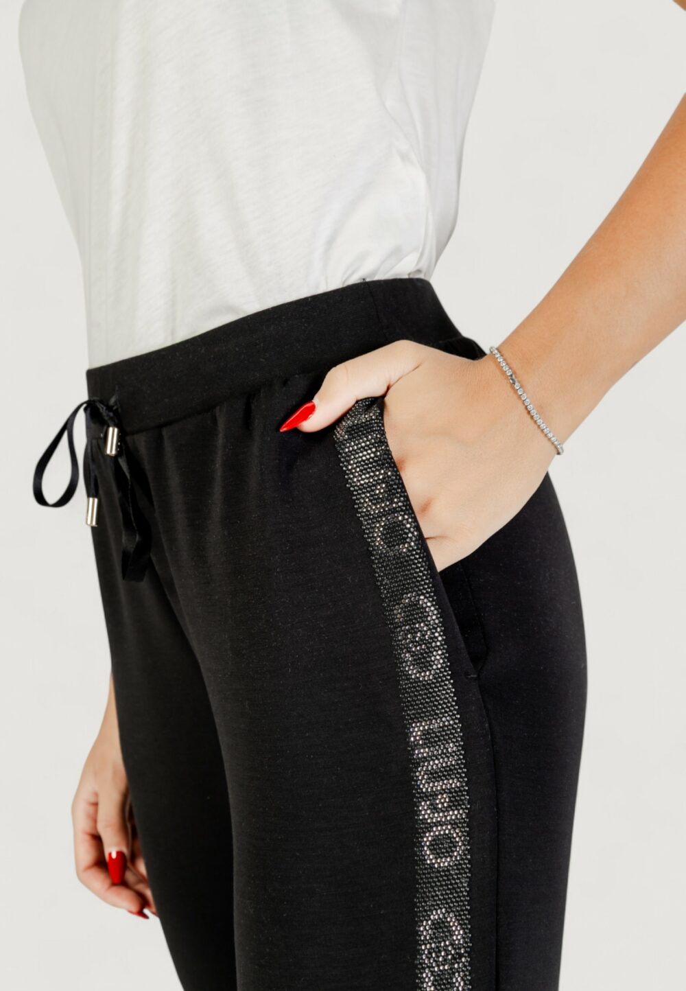 Pantaloni sportivi Liu-Jo PANT.JERSEY LUNGO Nero - Foto 5