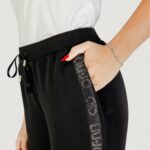 Pantaloni sportivi Liu-Jo PANT.JERSEY LUNGO Nero - Foto 5