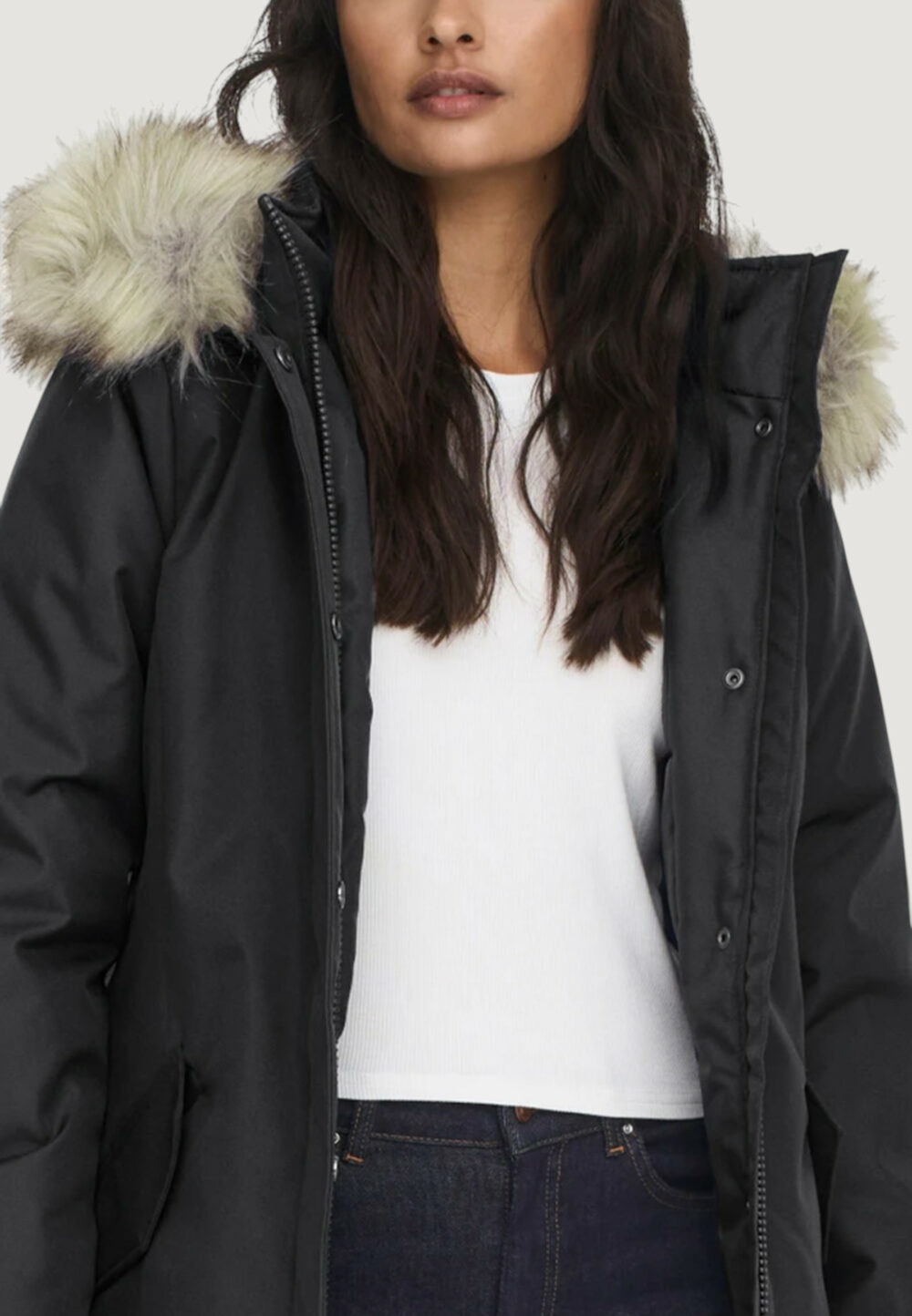 Parka Only ONLNEWKATY PARKA LIFE OTW CC Nero - Foto 3
