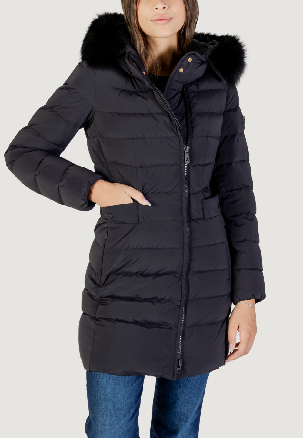 Parka PEUTEREY SERIOLA ML 06 FUR Nero - Foto 1