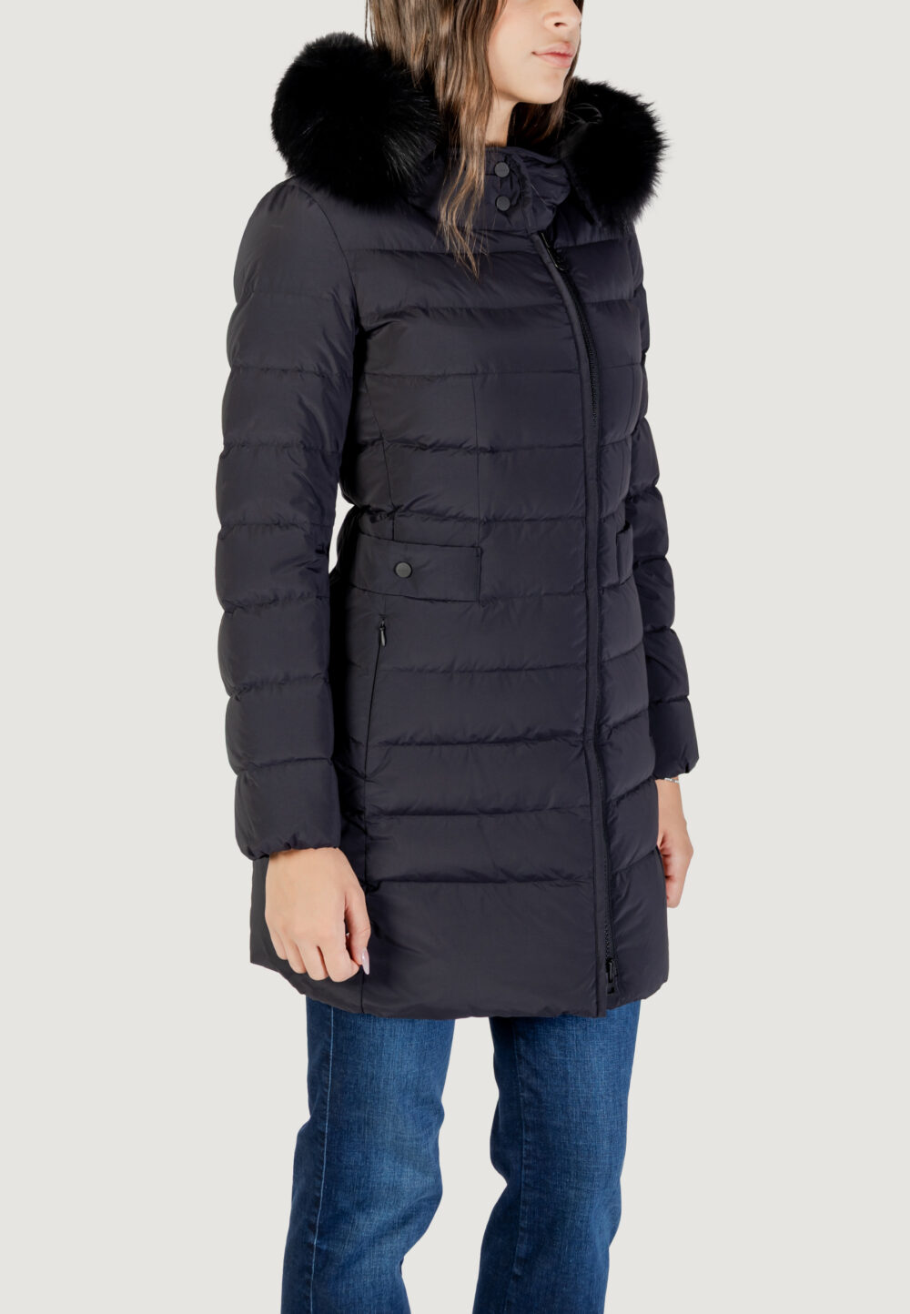 Parka PEUTEREY SERIOLA ML 06 FUR Nero - Foto 3