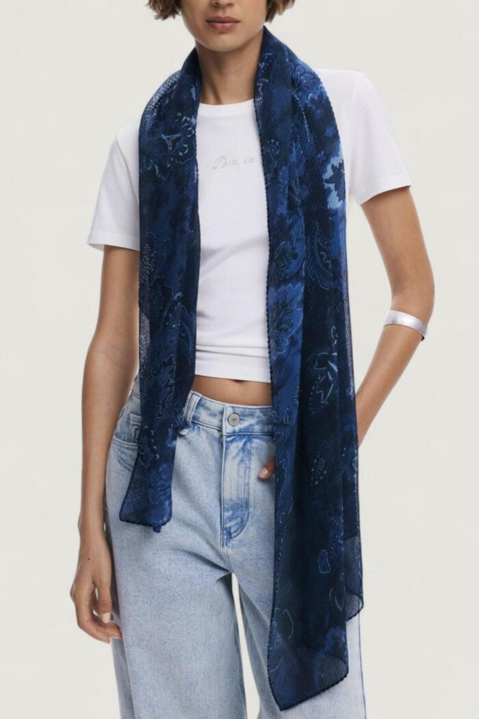 Pashmina Desigual FOU_PAISLEY Blu – 25WAWA26