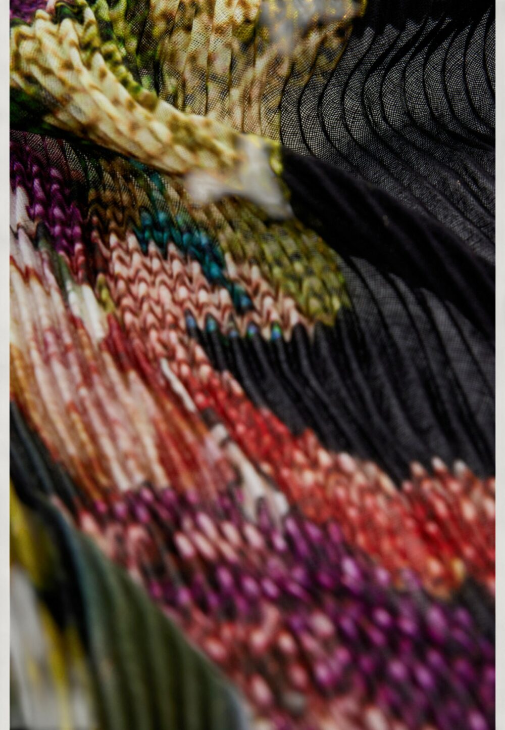 Pashmina Desigual FOU_BIRD_LACROIX Viola - Foto 2