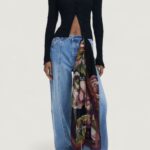 Pashmina Desigual FOU_BIRD_LACROIX Viola - Foto 5