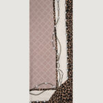 Pashmina Liu-Jo ECS STOLA PEARLS ANIMAL 70X180 Beige chiaro - Foto 2