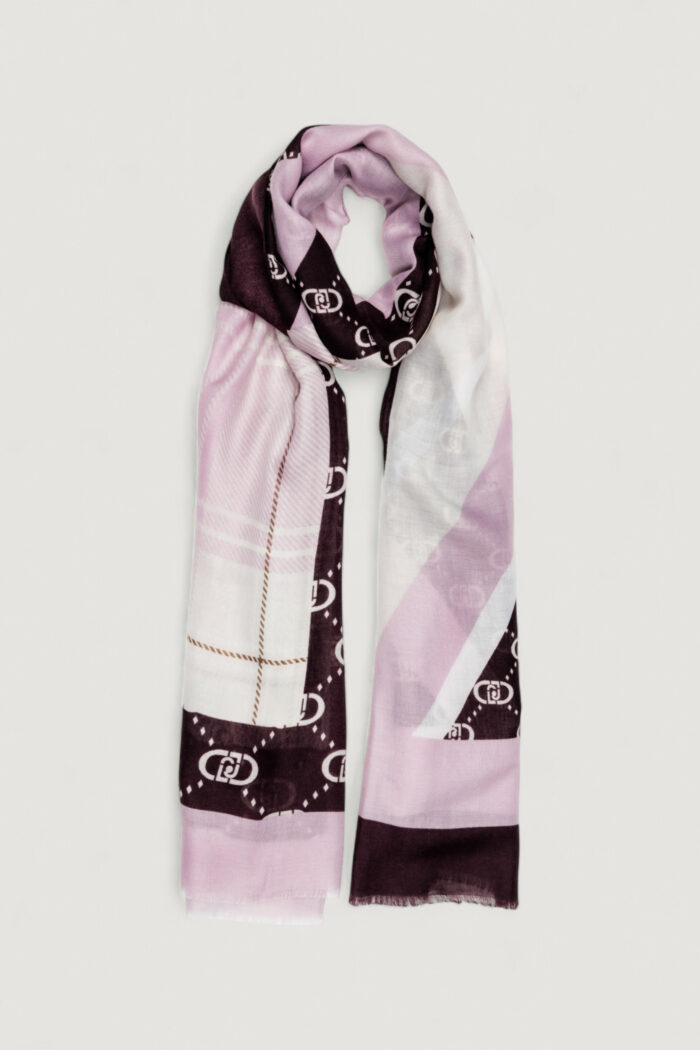 Pashmina Liu-jo ECS STOLA CHECK 70X180 Lilla – 2F5072 T0300