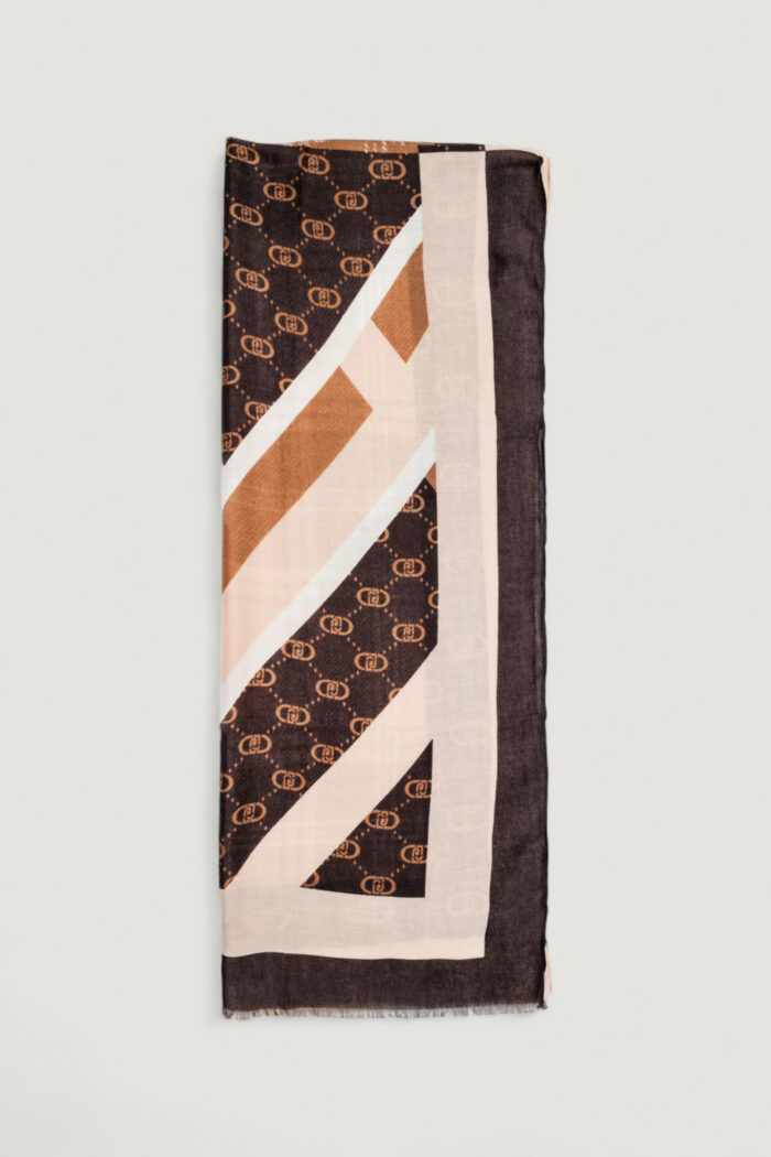 Pashmina Liu-jo ECS STOLA CHECK 70X180 Marrone – 2F5072 T0300