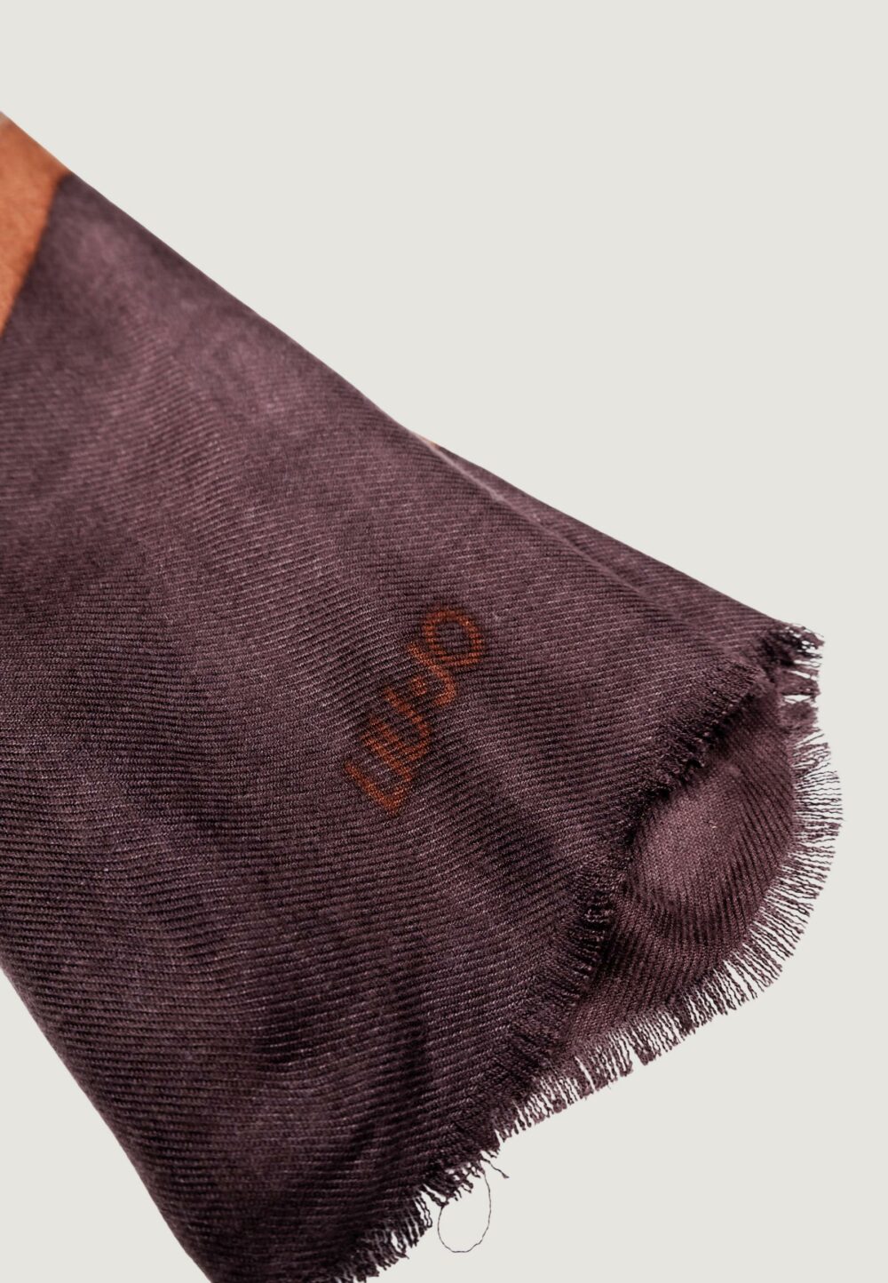 Pashmina Liu-Jo STOLA PORTALOGO 70X180 Marrone - Foto 3