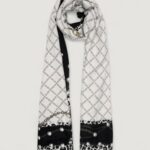 Pashmina Liu-Jo ECS STOLA PEARLS ANIMAL 70X180 Nero - Foto 1